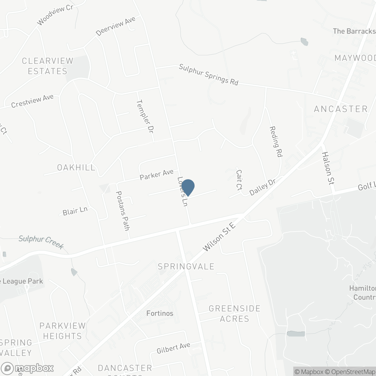 53 LOVERS Lane, Ancaster, Ontario L9G 1G5